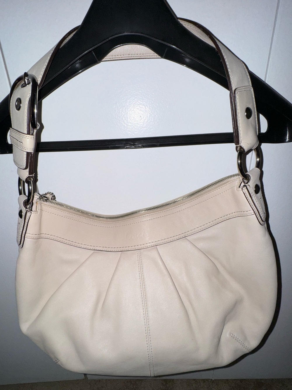Coach Soho Pleated Leather Hobo Bag